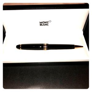 Montblanc Rose Gold Plated Ballpoint Pen